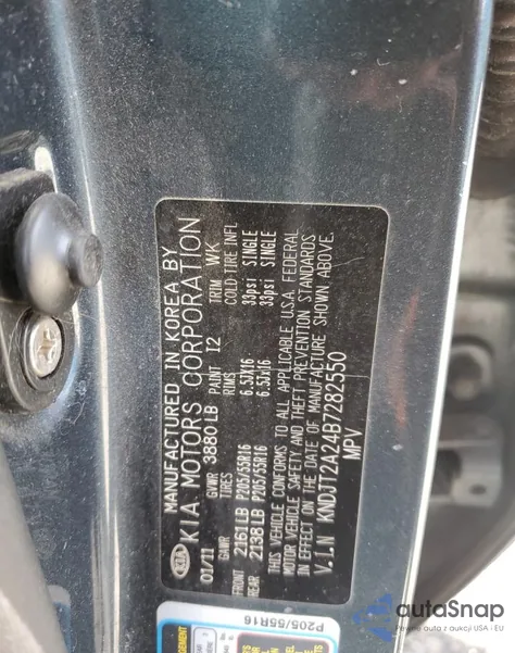 2011 Kia Soul + из США, поврежденный, VIN KNDJT2A24B7282550